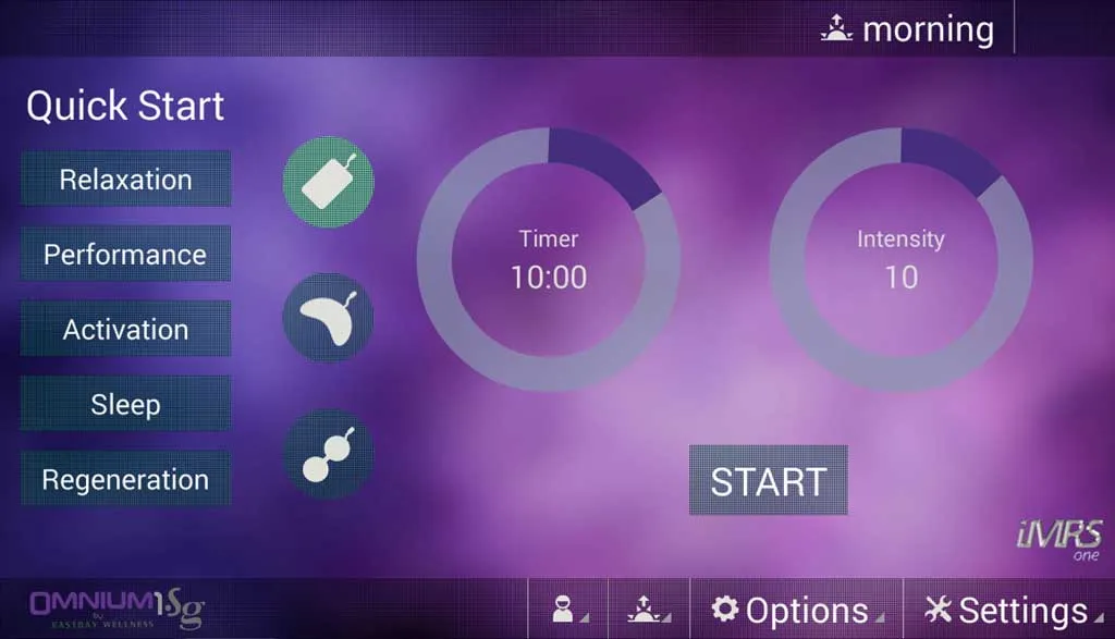 iMRSone Omnium1 Main Screen App